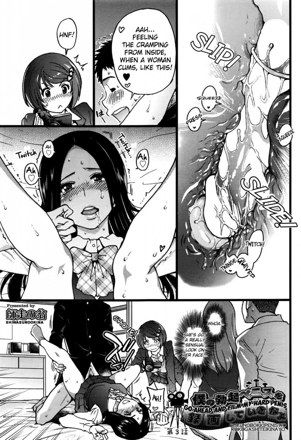 Hentai Manga Comic-Go Ahead and Film My Hard Penis-Chapter 3-1